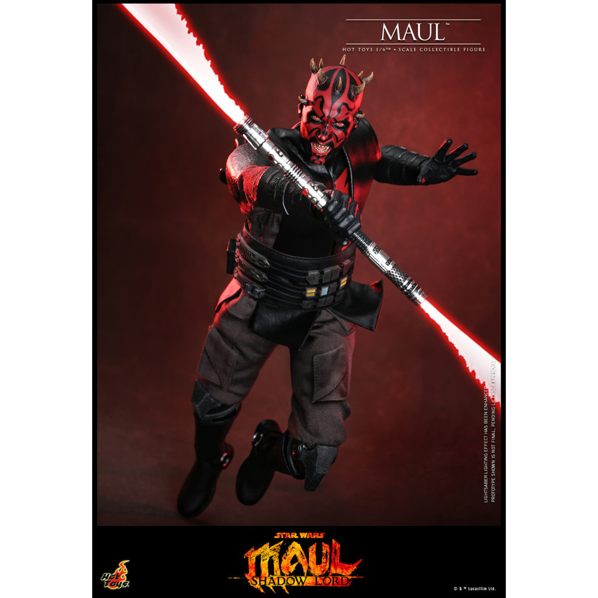 Hot Toys Star Wars - Darth Maul 1/6 TMS187 - Star Wars: Maul - Shadow Lord