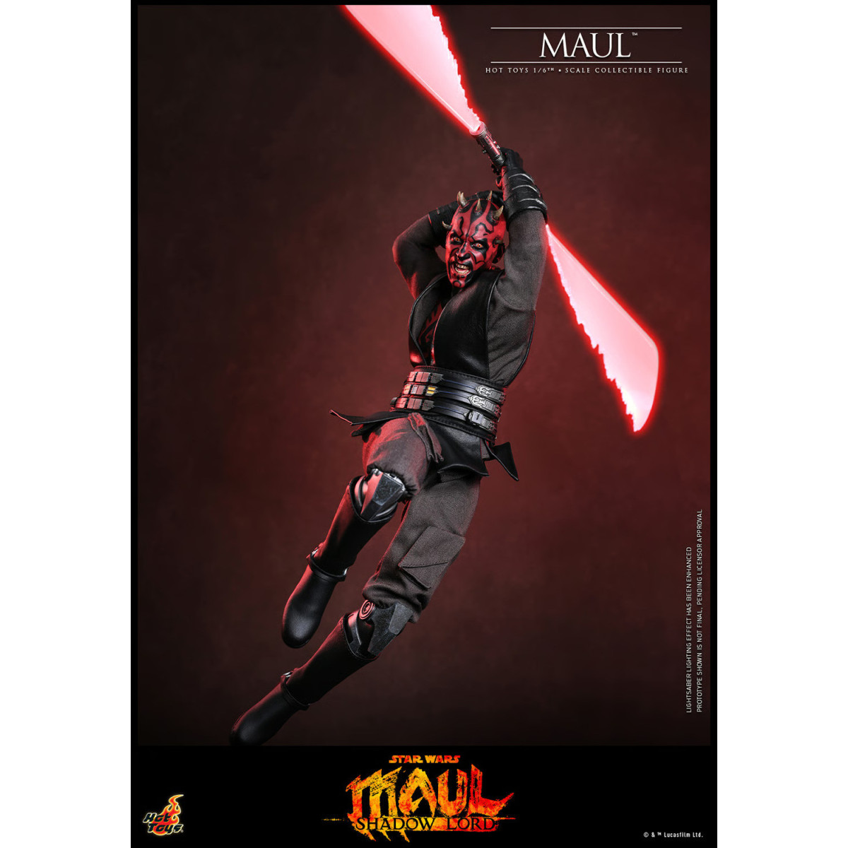 Hot Toys Star Wars - Darth Maul 1/6 TMS187 - Star Wars: Maul - Shadow Lord