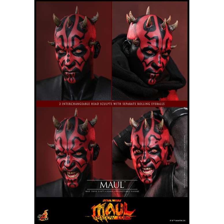 Hot Toys Star Wars - Darth Maul 1/6 TMS187 - Star Wars: Maul - Shadow Lord