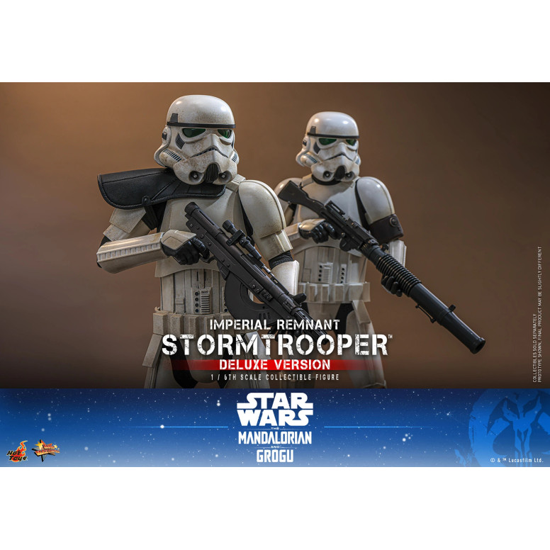 Hot Toys Star Wars - Imperial Remnant Stormtrooper Deluxe Version 1/6 MMS837 - Star Wars: The Mandalorian & Grogu
