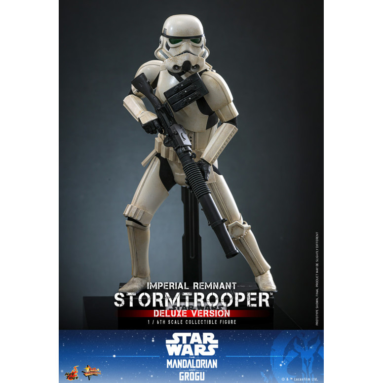 Hot Toys Star Wars - Imperial Remnant Stormtrooper Deluxe Version 1/6 MMS837 - Star Wars: The Mandalorian & Grogu