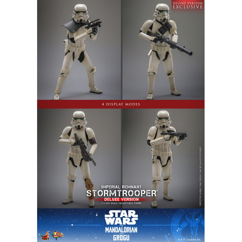 Hot Toys Star Wars - Imperial Remnant Stormtrooper Deluxe Version 1/6 MMS837 - Star Wars: The Mandalorian & Grogu