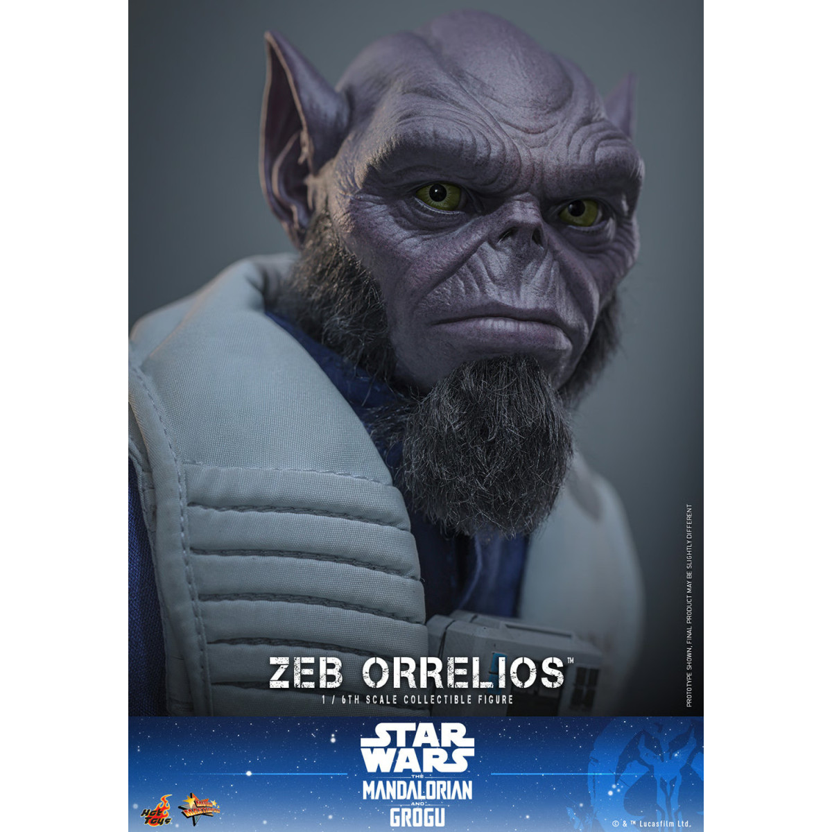 Hot Toys Star Wars - Zeb Orrelios 1/6 MMS876 - Star Wars: The Mandalorian & Grogu