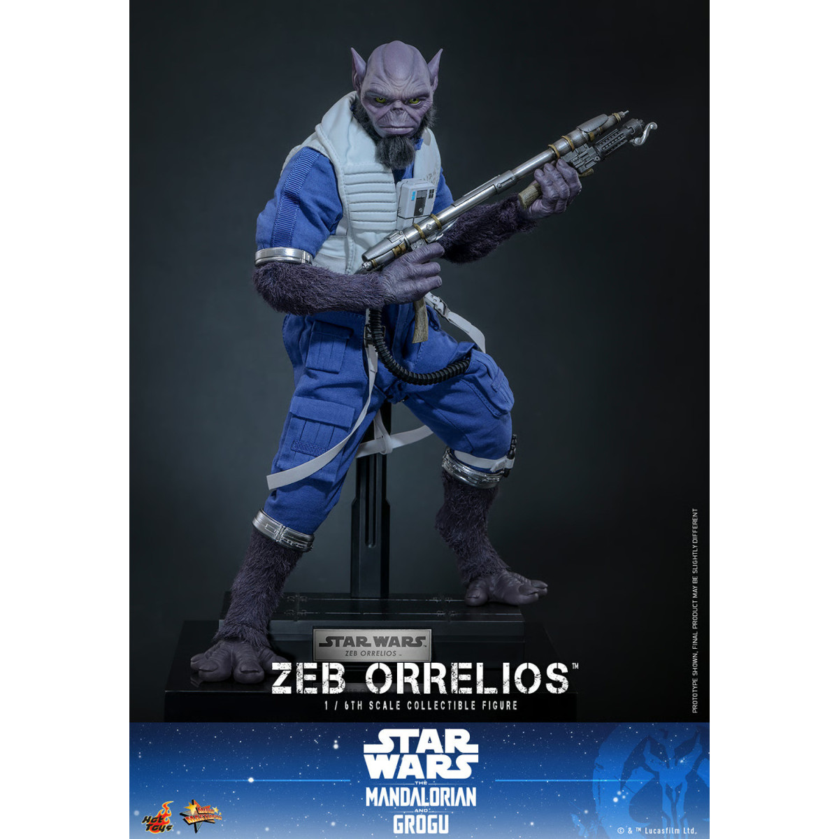 Hot Toys Star Wars - Zeb Orrelios 1/6 MMS876 - Star Wars: The Mandalorian & Grogu