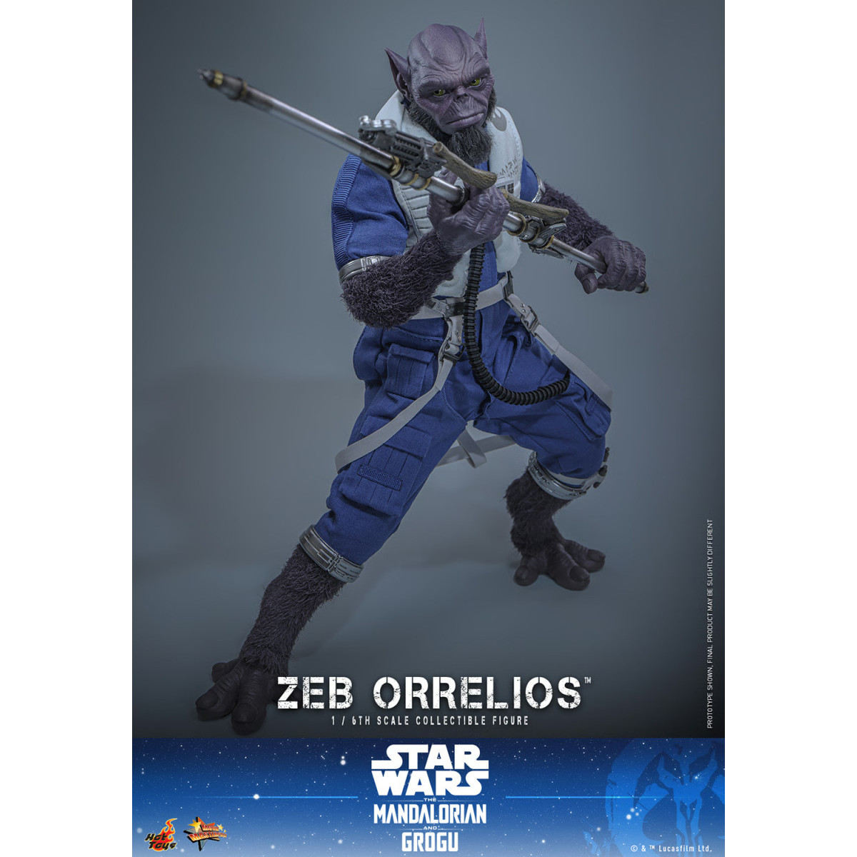 Hot Toys Star Wars - Zeb Orrelios 1/6 MMS876 - Star Wars: The Mandalorian & Grogu