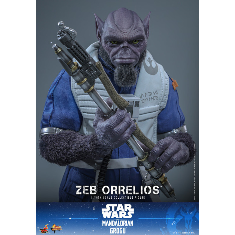 Hot Toys Star Wars - Zeb Orrelios 1/6 MMS876 - Star Wars: The Mandalorian & Grogu