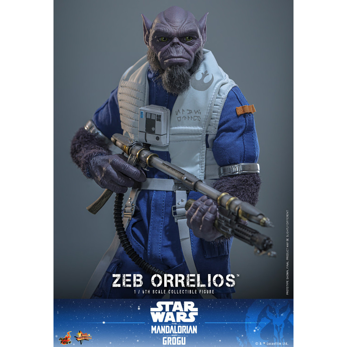 Hot Toys Star Wars - Zeb Orrelios 1/6 MMS876 - Star Wars: The Mandalorian & Grogu