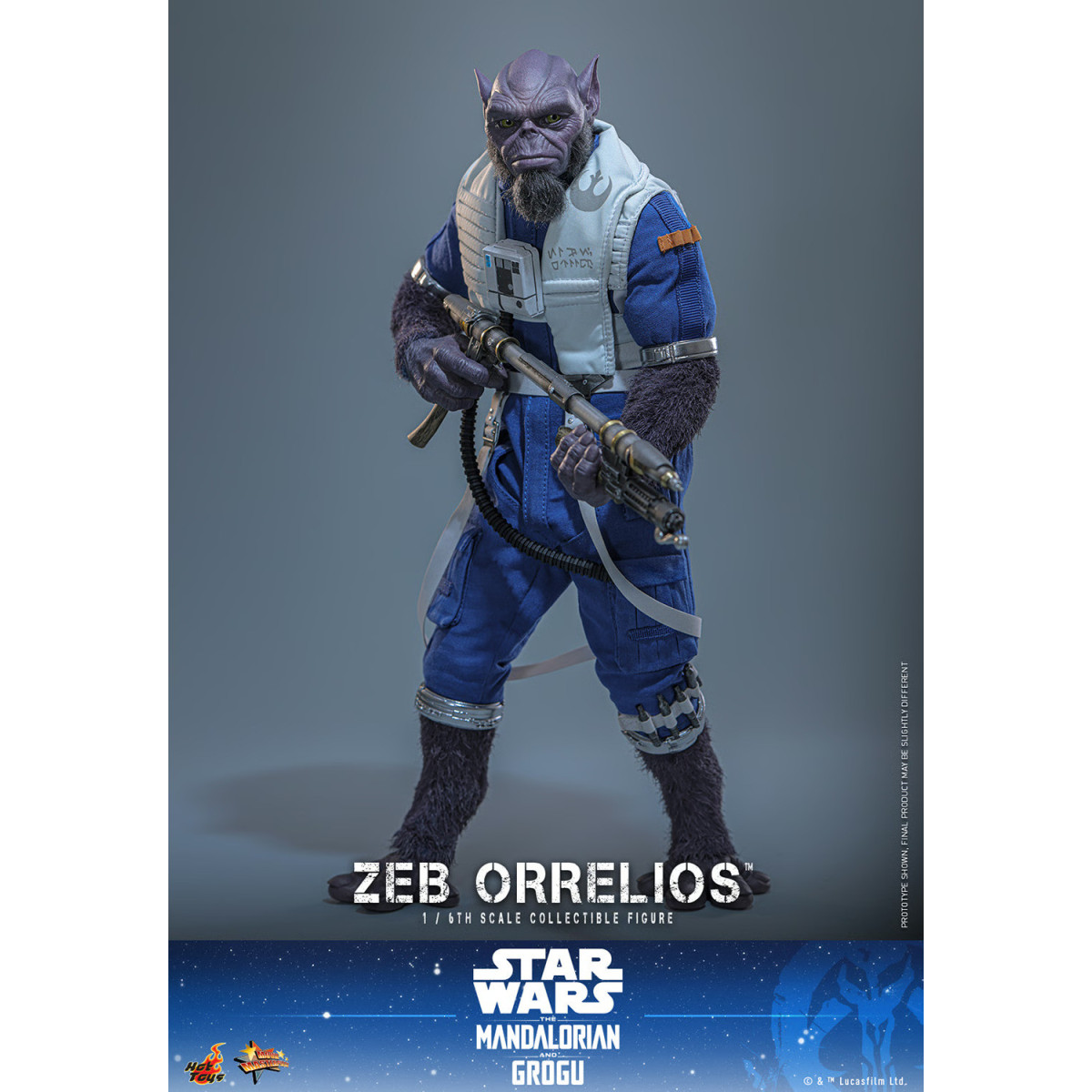 Hot Toys Star Wars - Zeb Orrelios 1/6 MMS876 - Star Wars: The Mandalorian & Grogu