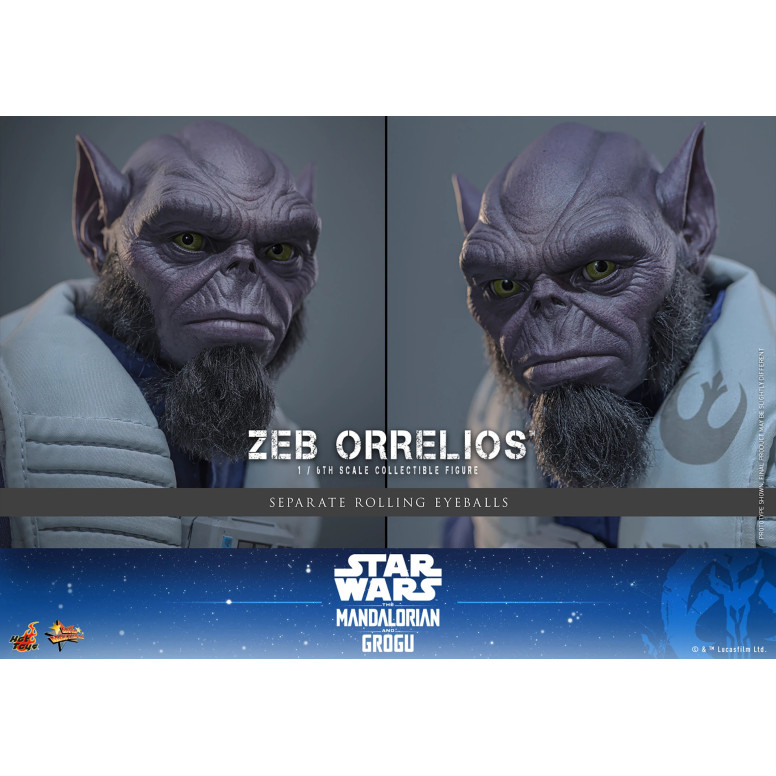 Hot Toys Star Wars - Zeb Orrelios 1/6 MMS876 - Star Wars: The Mandalorian & Grogu