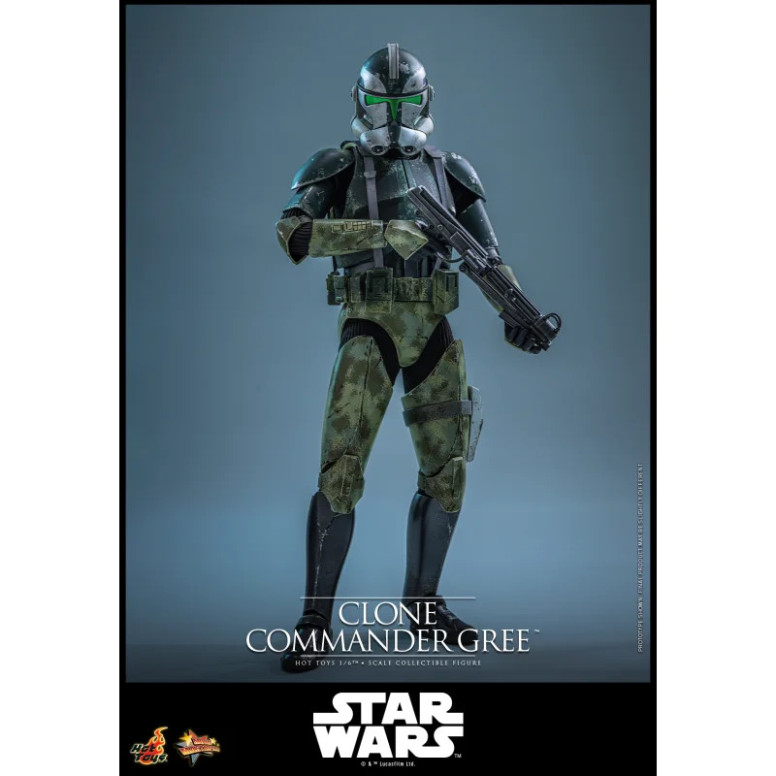 Hot Toys Star Wars - Clone Commander Gree 1/6 MMS877 - Episode III: Revenge of the Sith