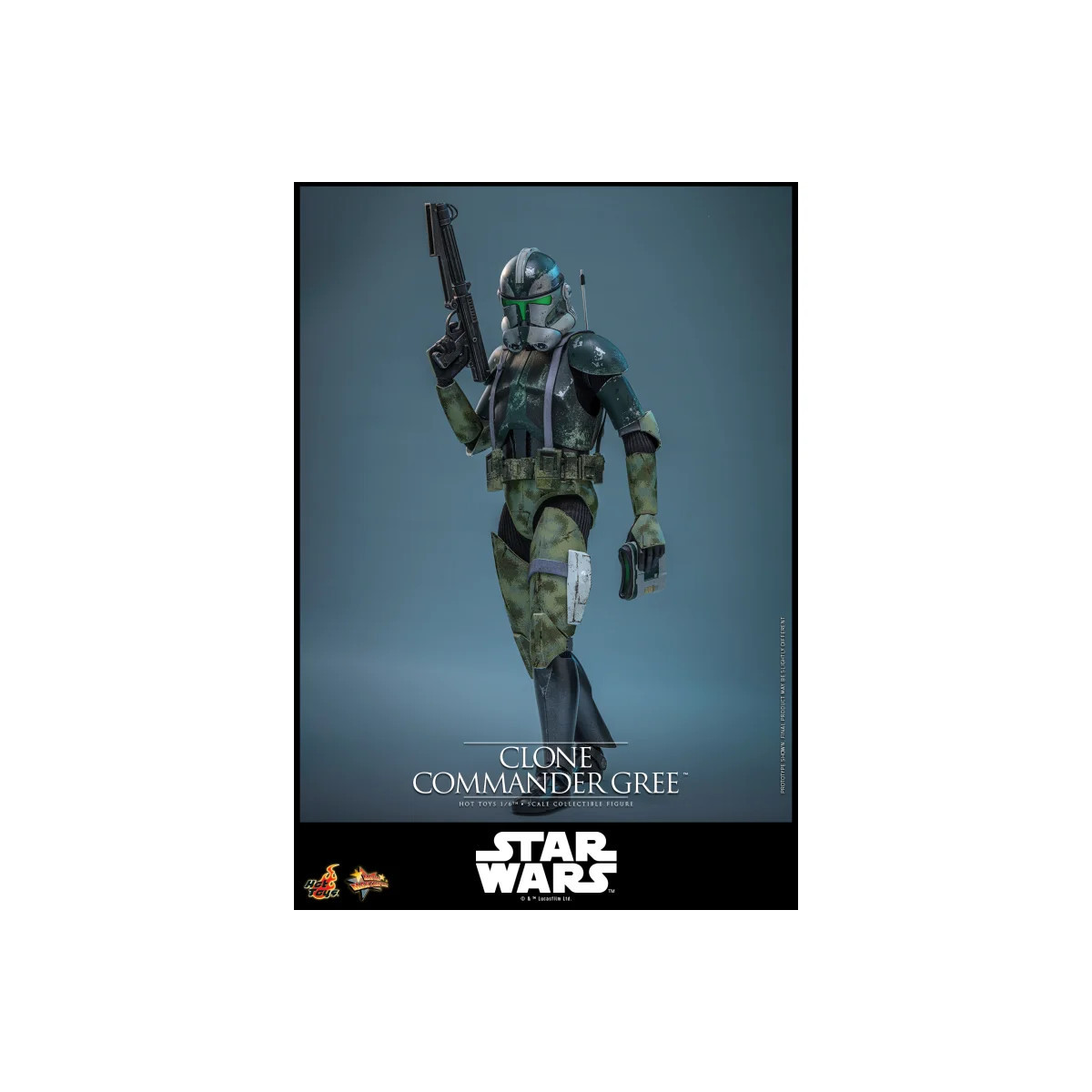 Hot Toys Star Wars - Clone Commander Gree 1/6 MMS877 - Episode III: Revenge of the Sith