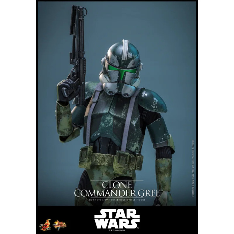 Hot Toys Star Wars - Clone Commander Gree 1/6 MMS877 - Episode III: Revenge of the Sith