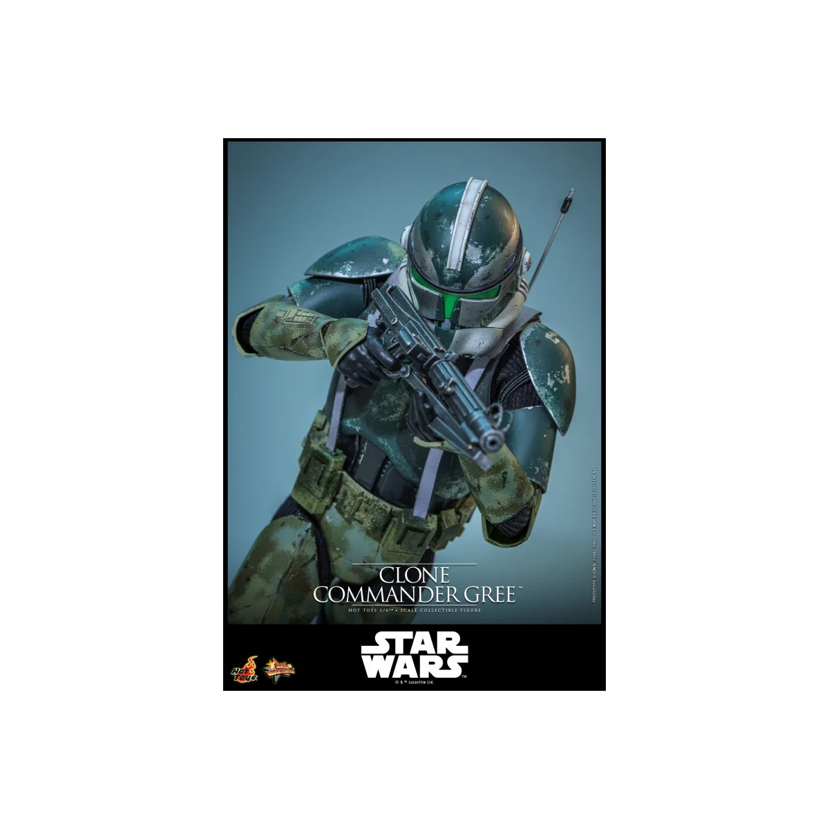 Hot Toys Star Wars - Clone Commander Gree 1/6 MMS877 - Episode III: Revenge of the Sith
