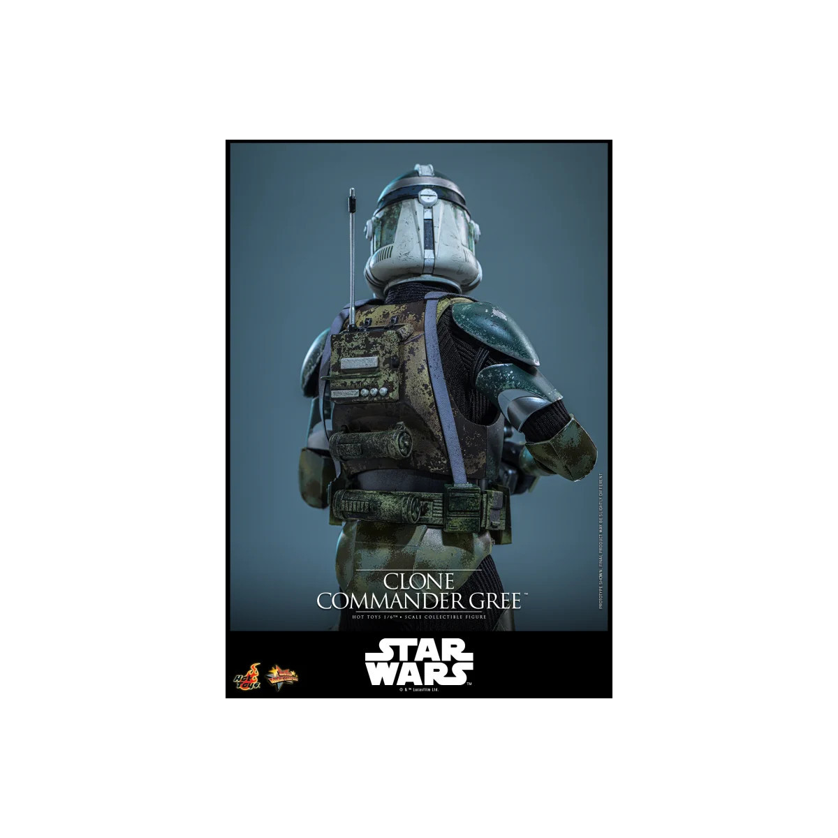 Hot Toys Star Wars - Clone Commander Gree 1/6 MMS877 - Episode III: Revenge of the Sith