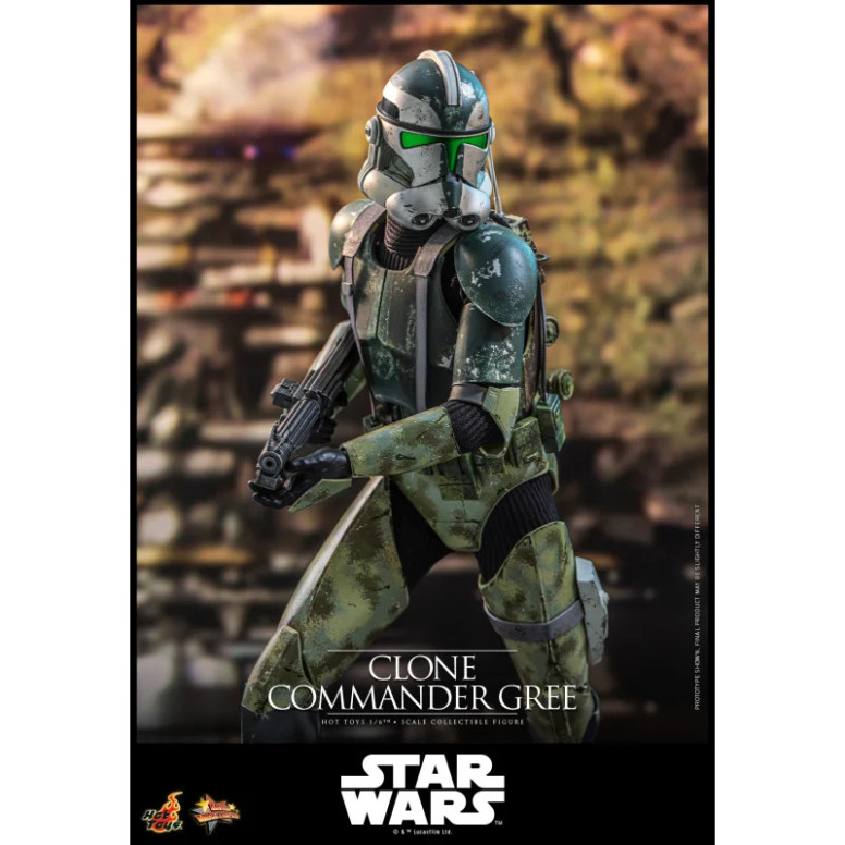 Hot Toys Star Wars - Clone Commander Gree 1/6 MMS877 - Episode III: Revenge of the Sith