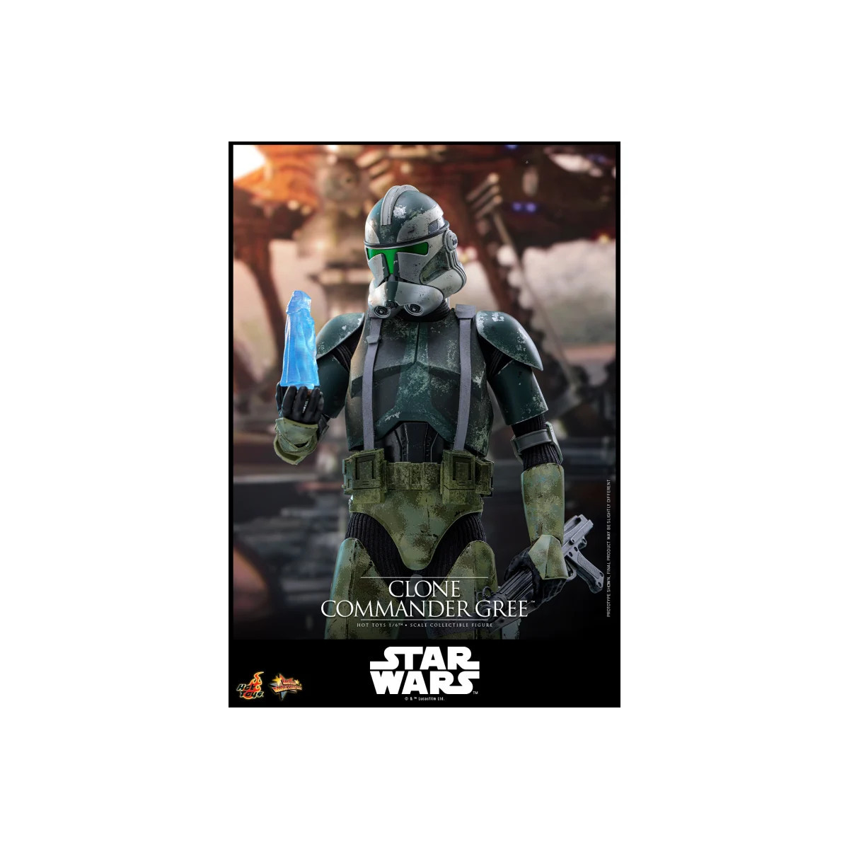 Hot Toys Star Wars - Clone Commander Gree 1/6 MMS877 - Episode III: Revenge of the Sith