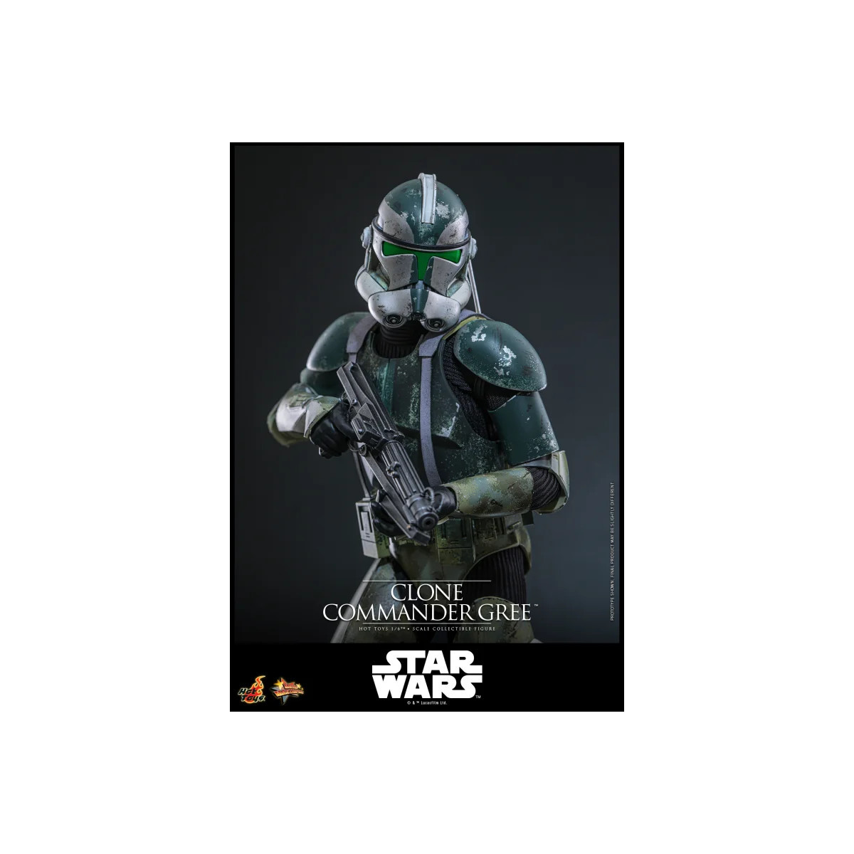 Hot Toys Star Wars - Clone Commander Gree 1/6 MMS877 - Episode III: Revenge of the Sith