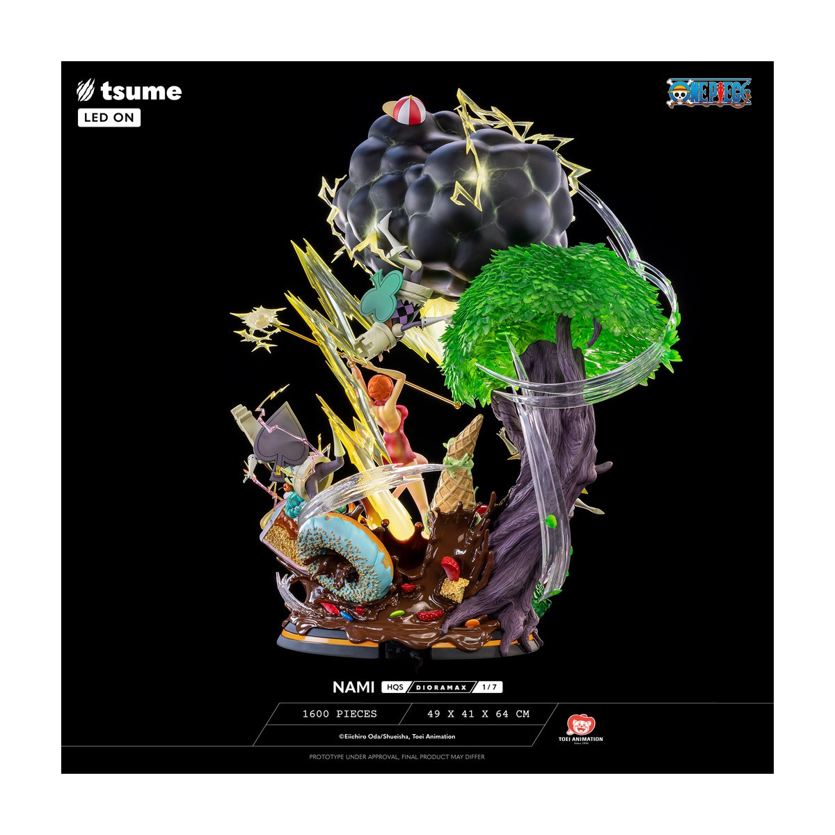 Tsume One Piece - NAMI HQS Dioramax 1/7