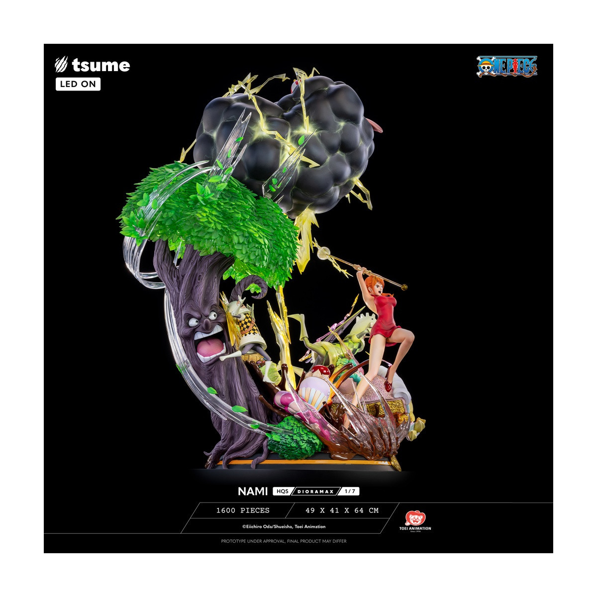 Tsume One Piece - NAMI HQS Dioramax 1/7