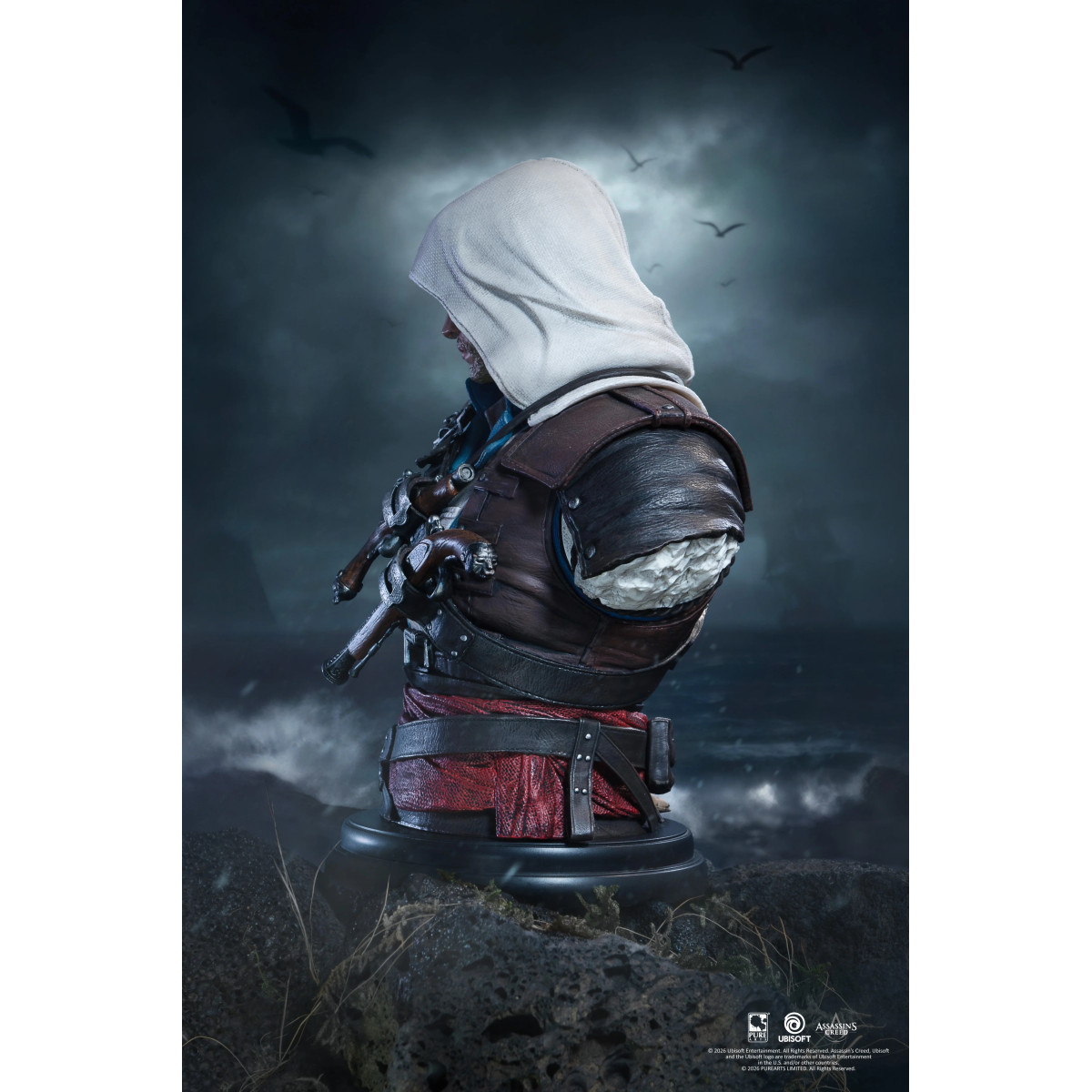 Pure Arts - Edward kenway 1/4 scale bust - Assassin's Creed Black Flag