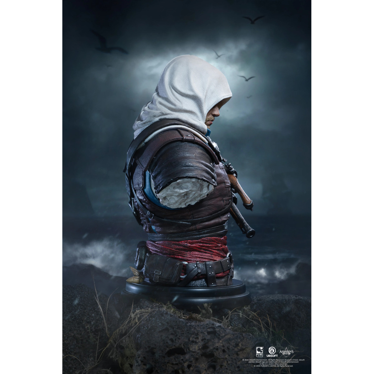 Pure Arts - Edward kenway 1/4 scale bust - Assassin's Creed Black Flag