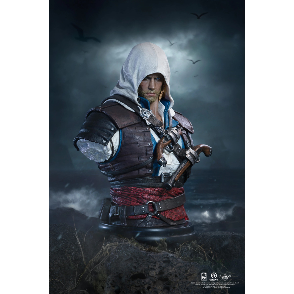 Pure Arts - Edward kenway 1/4 scale bust - Assassin's Creed Black Flag