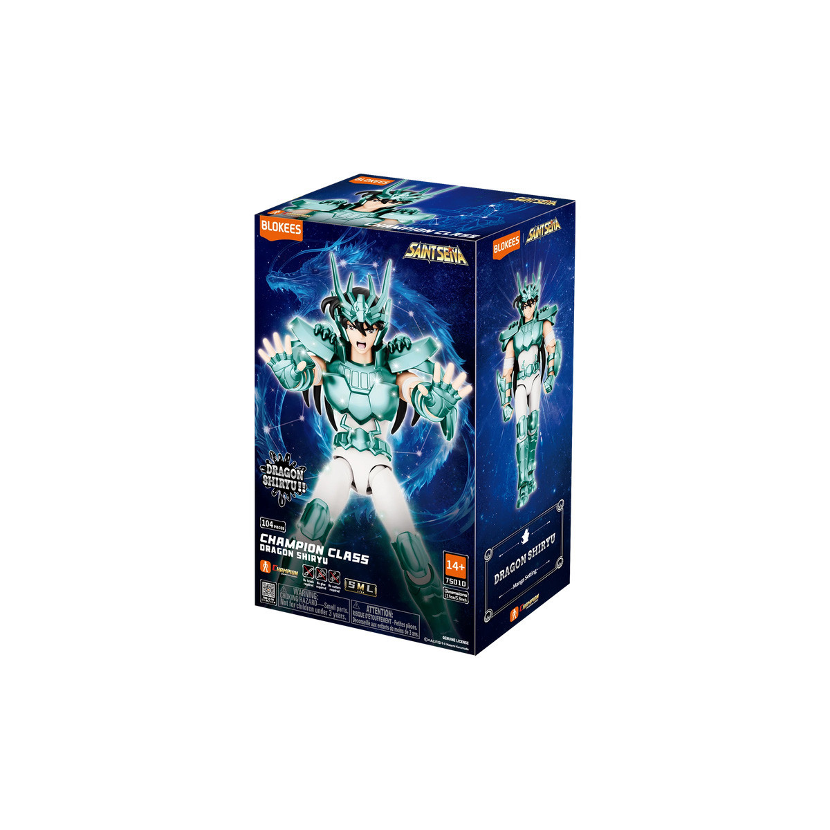 Blokees Saint Seiya - Champion Class Dragon Shiryu v2 - Shiryu du Dragon