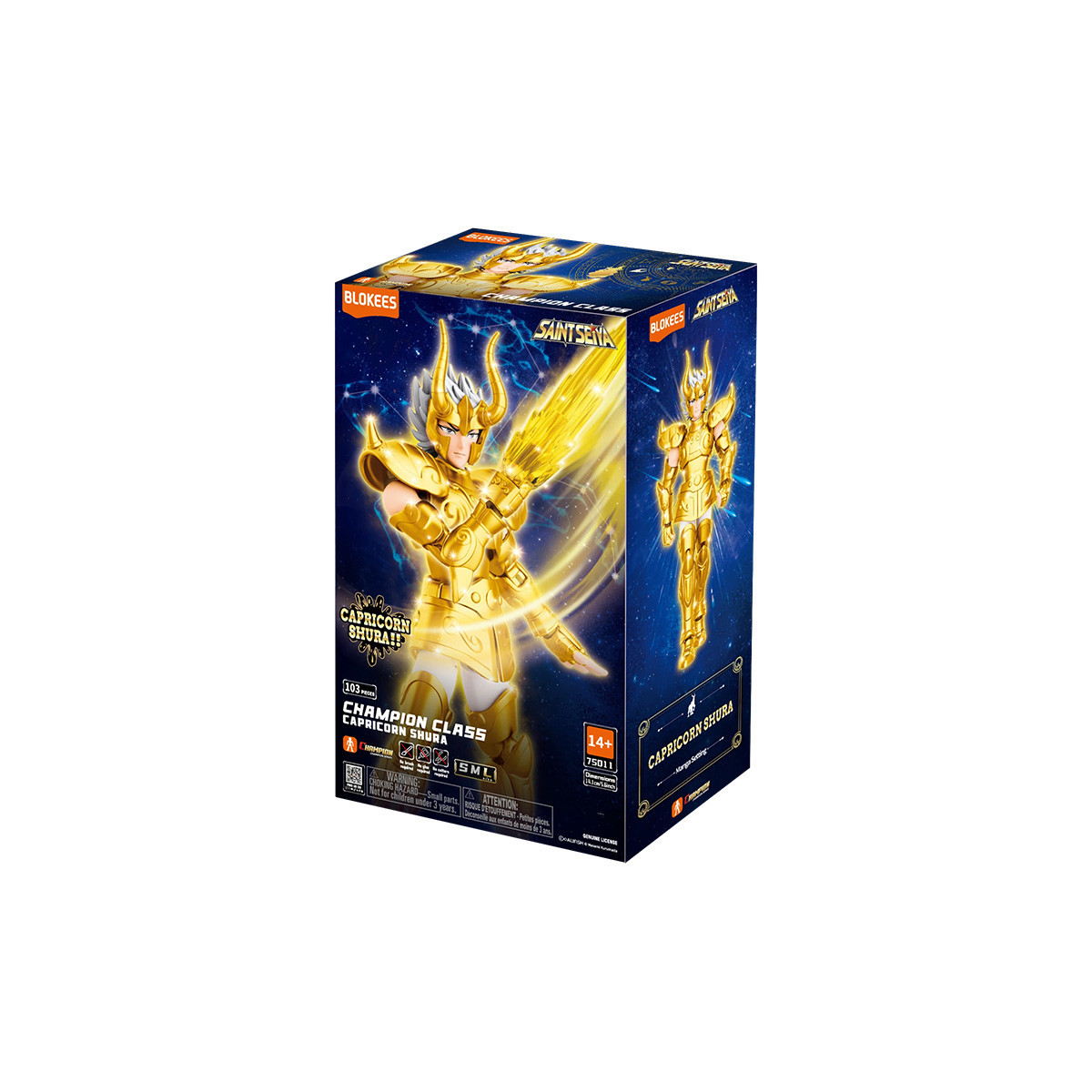 Blokees Saint Seiya - Champion Class Capricorn Shura - Shura of the Capricorn