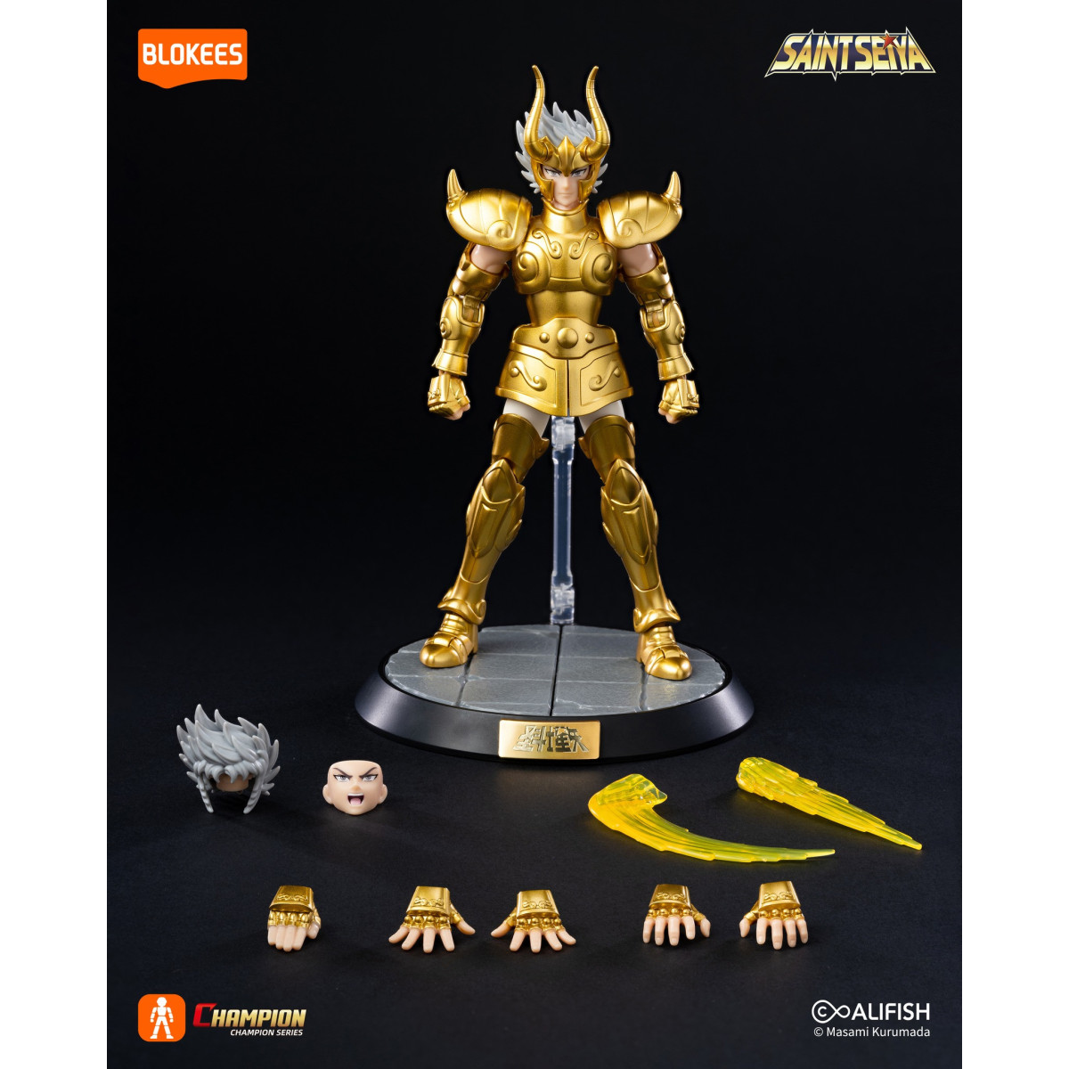 Blokees Saint Seiya - Champion Class Capricorn Shura - Shura of the Capricorn