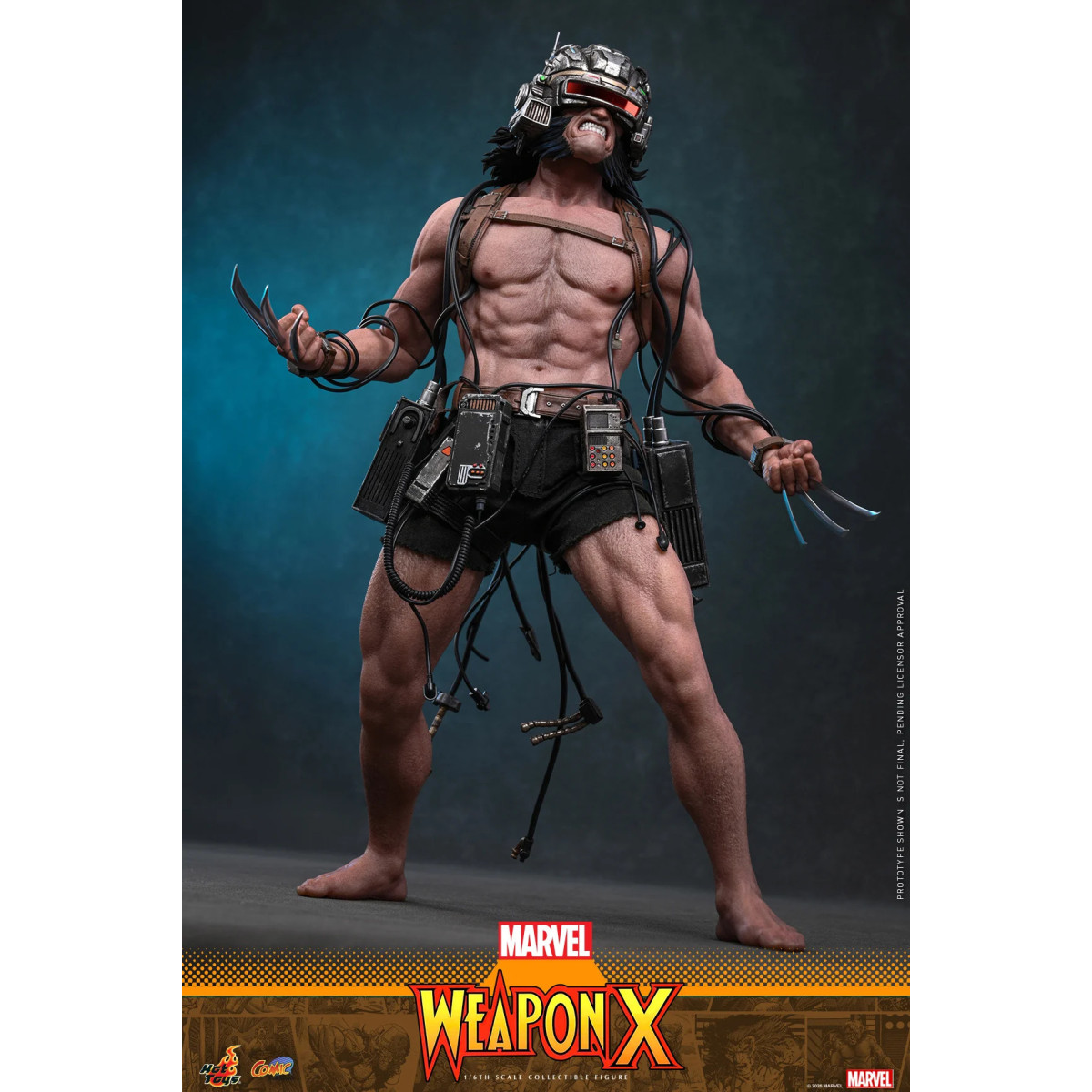 Hot Toys Marvel - Weapon X - Comics Masterpiece 1/6