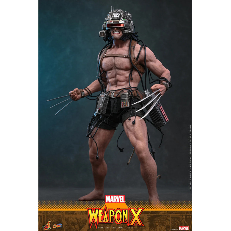 Hot Toys Marvel - Weapon X - Comics Masterpiece 1/6