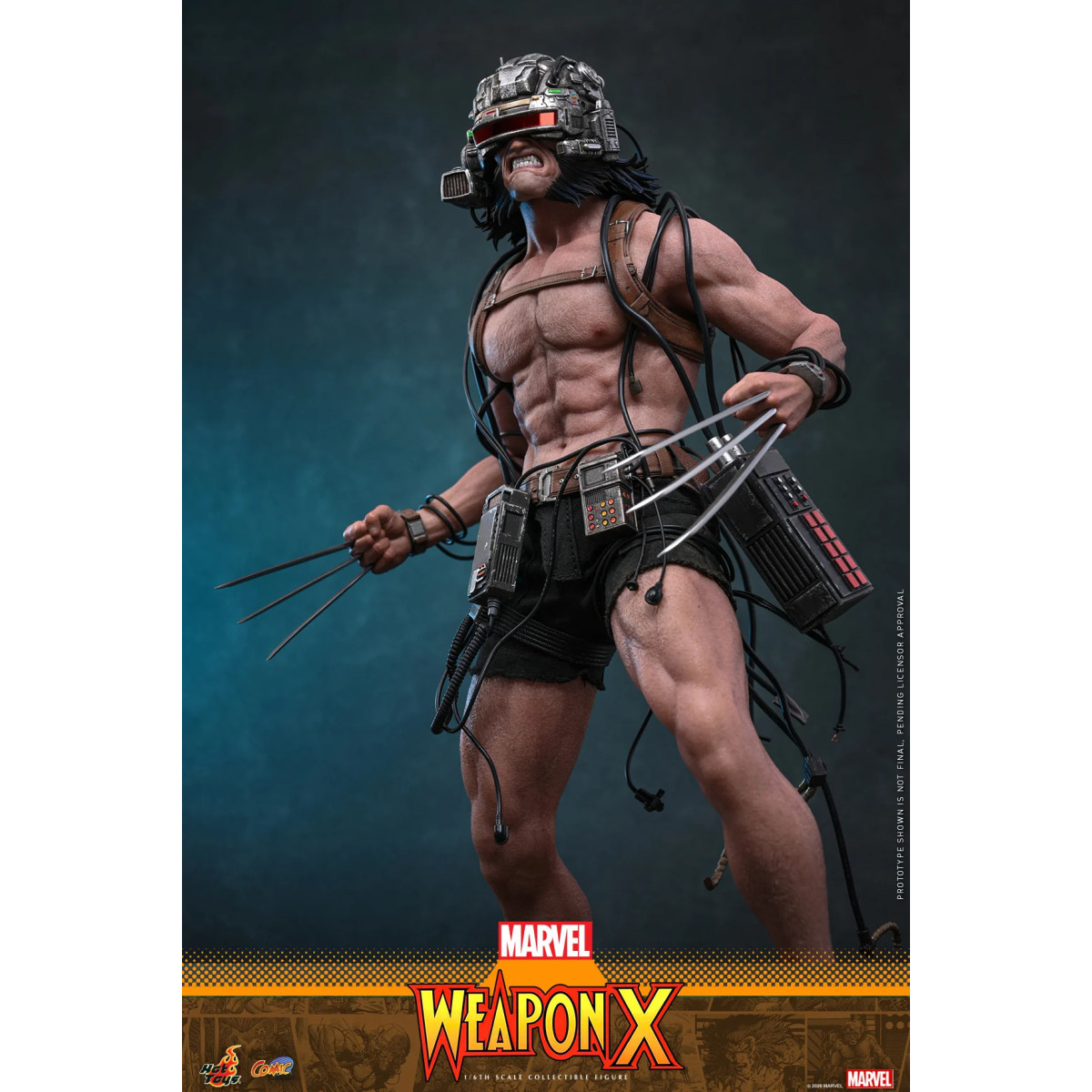 Hot Toys Marvel - Weapon X - Comics Masterpiece 1/6