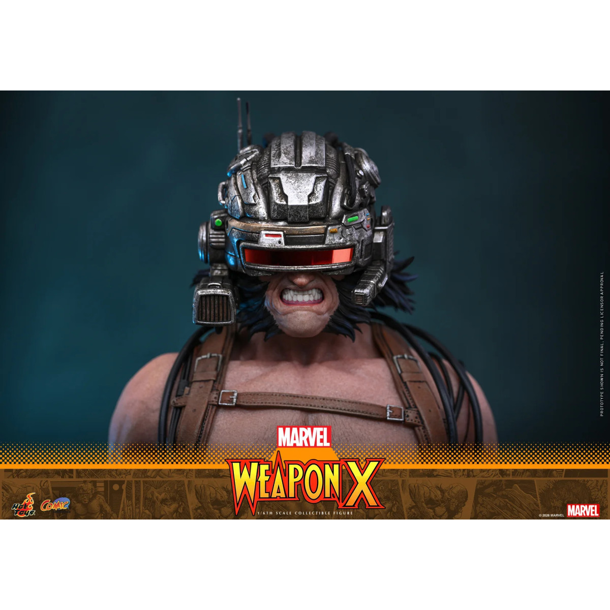Hot Toys Marvel - Weapon X - Comics Masterpiece 1/6