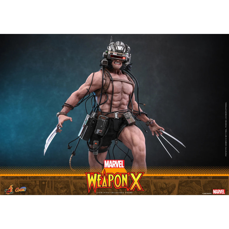 Hot Toys Marvel - Weapon X - Comics Masterpiece 1/6