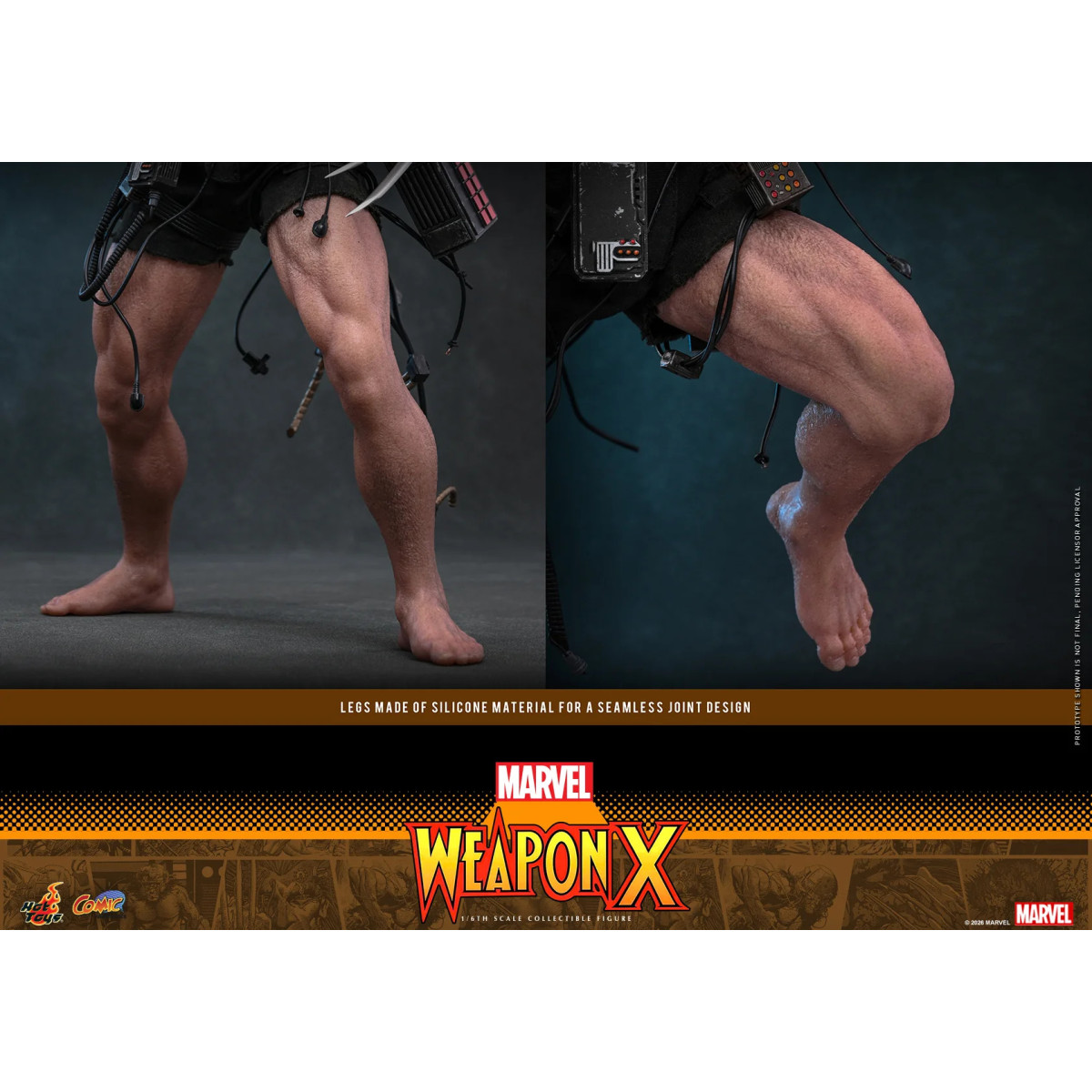 Hot Toys Marvel - Weapon X - Comics Masterpiece 1/6