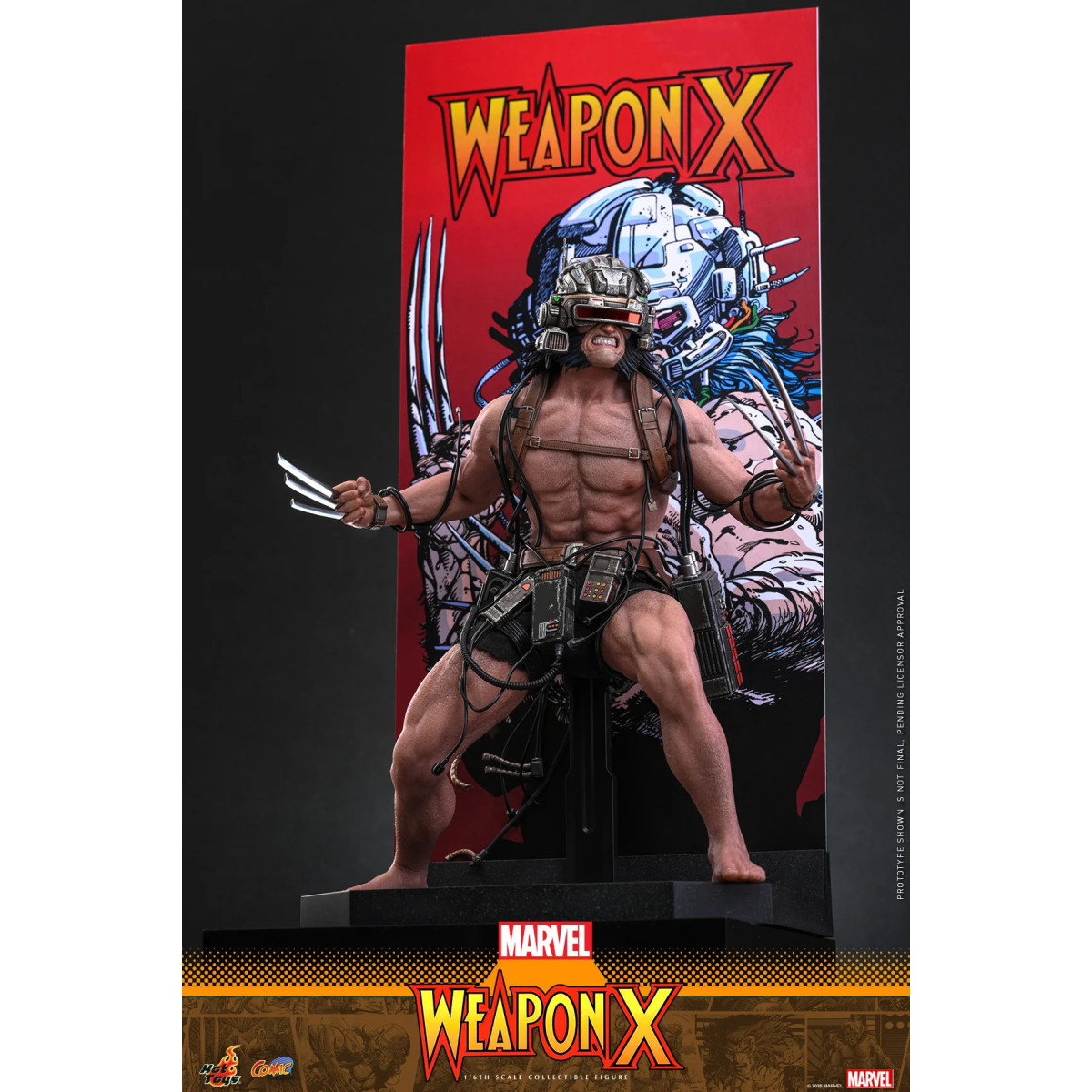 Hot Toys Marvel - Weapon X - Comics Masterpiece 1/6