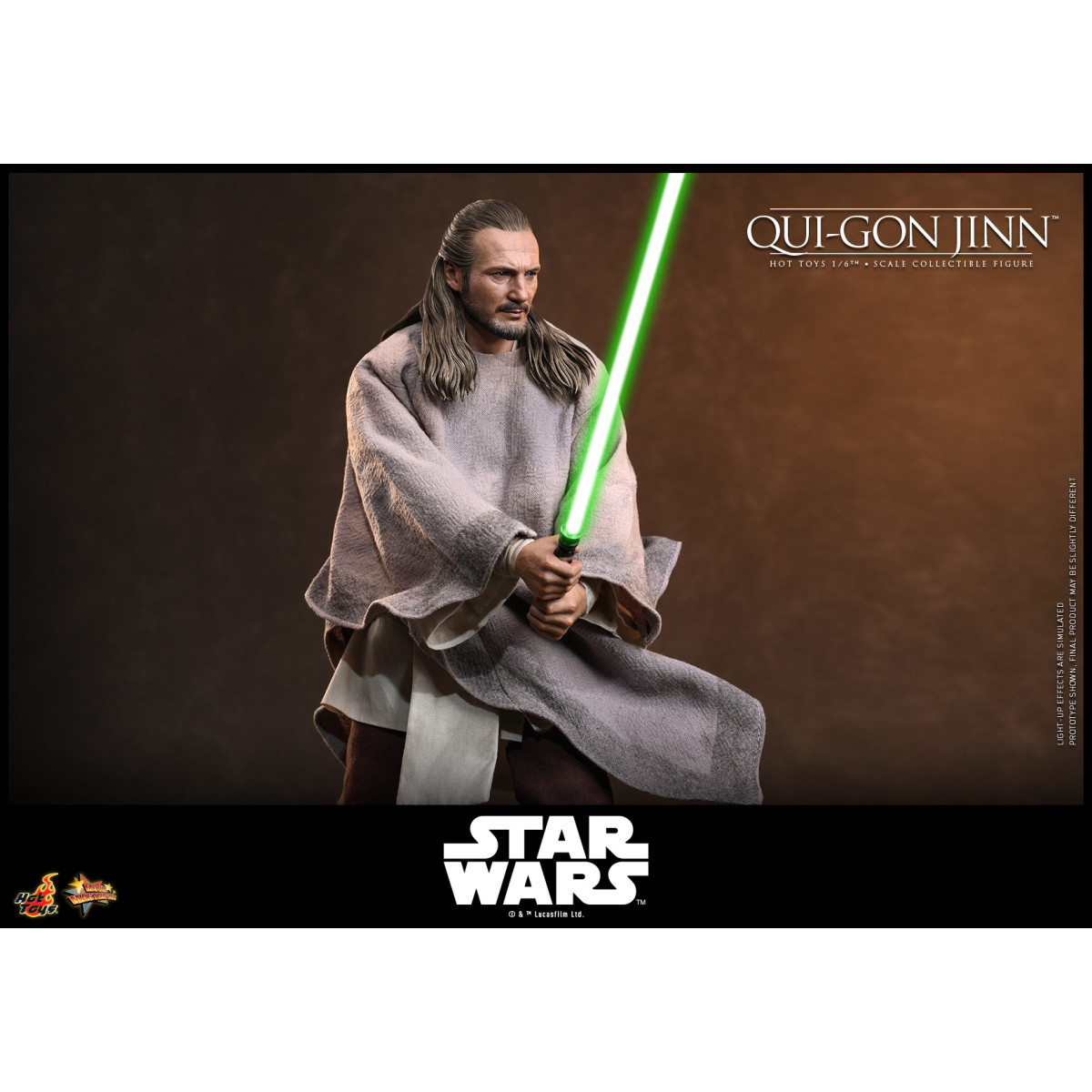 Hot Toys Star Wars The Phantom Menace - Qui-Gon Jinn 1/6 MMS880