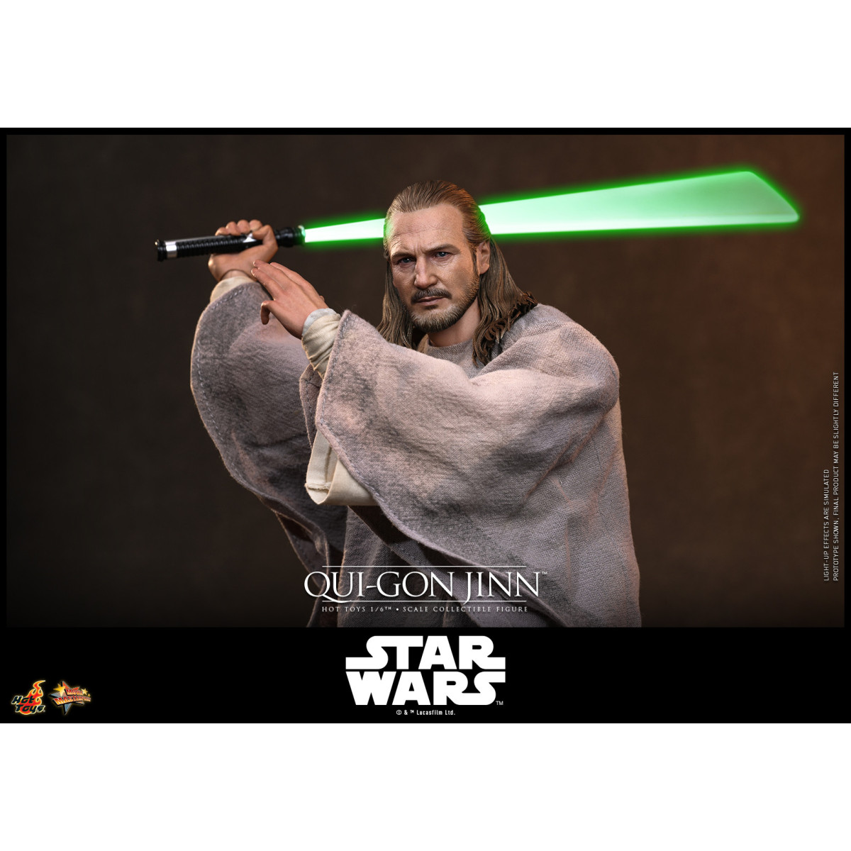Hot Toys Star Wars The Phantom Menace - Qui-Gon Jinn 1/6 MMS880