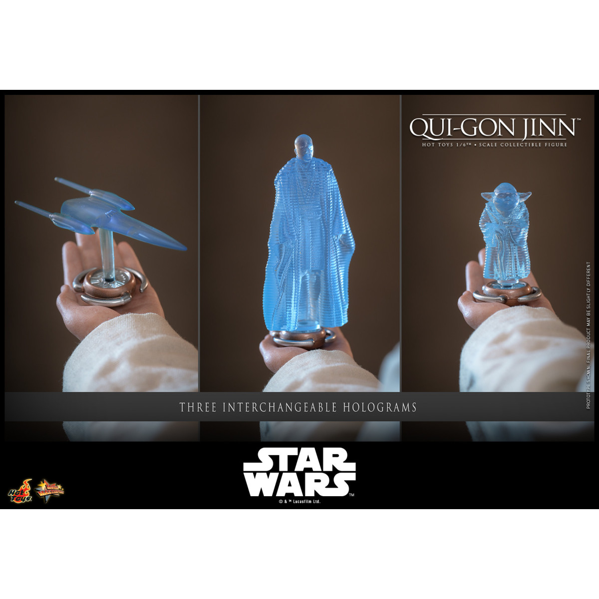 Hot Toys Star Wars The Phantom Menace - Qui-Gon Jinn 1/6 MMS880