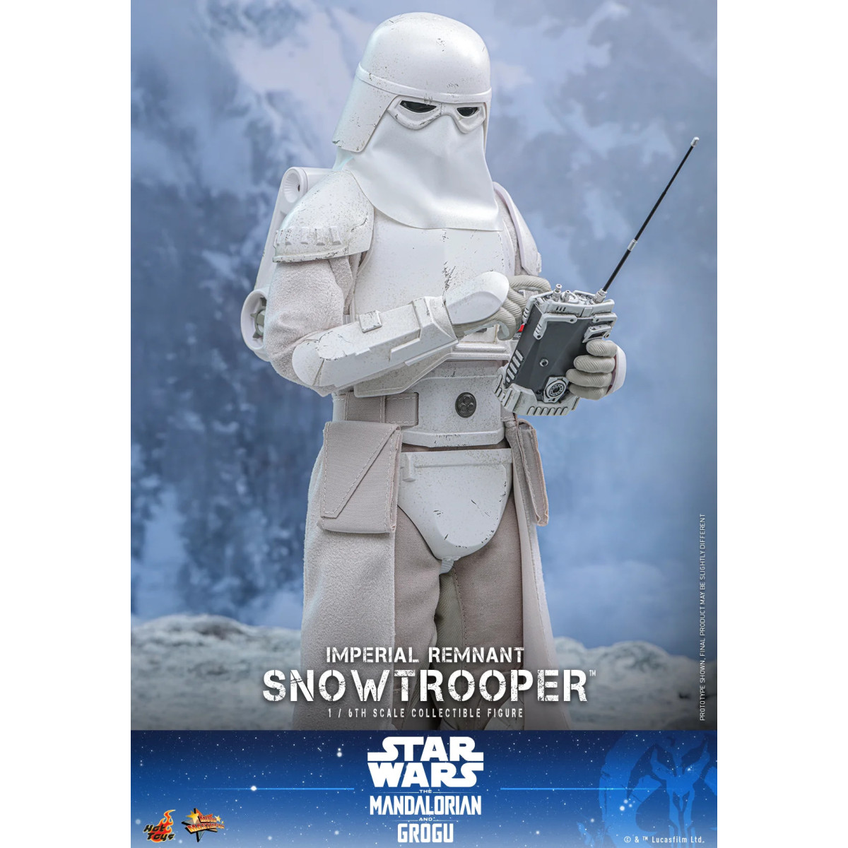 Hot Toys Star Wars - Imperial Remnant Snowtrooper 1/6 MMS838 - Star Wars: The Mandalorian & Grogu