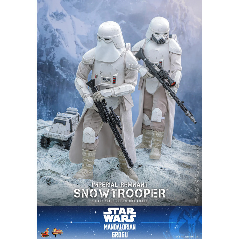 Hot Toys Star Wars - Imperial Remnant Snowtrooper 1/6 MMS838 - Star Wars: The Mandalorian & Grogu