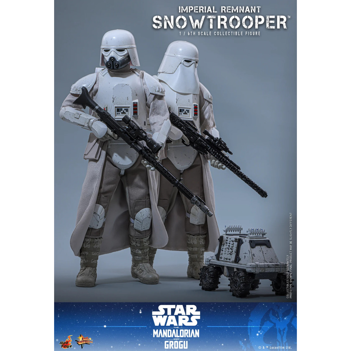 Hot Toys Star Wars - Imperial Remnant Snowtrooper 1/6 MMS838 - Star Wars: The Mandalorian & Grogu