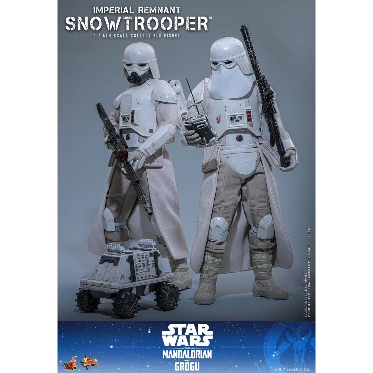 Hot Toys Star Wars - Imperial Remnant Snowtrooper 1/6 MMS838 - Star Wars: The Mandalorian & Grogu
