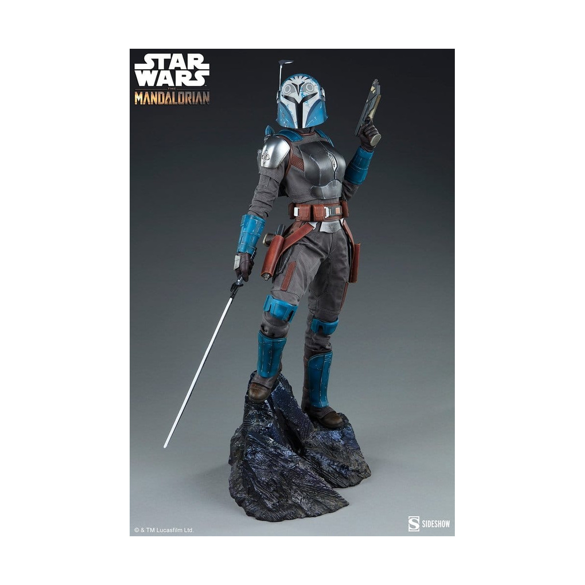 Sideshow Star Wars - Bo-Katan Kryze (Collector Edition) Premium Format Mixed Media 1/4 - The Mandalorian