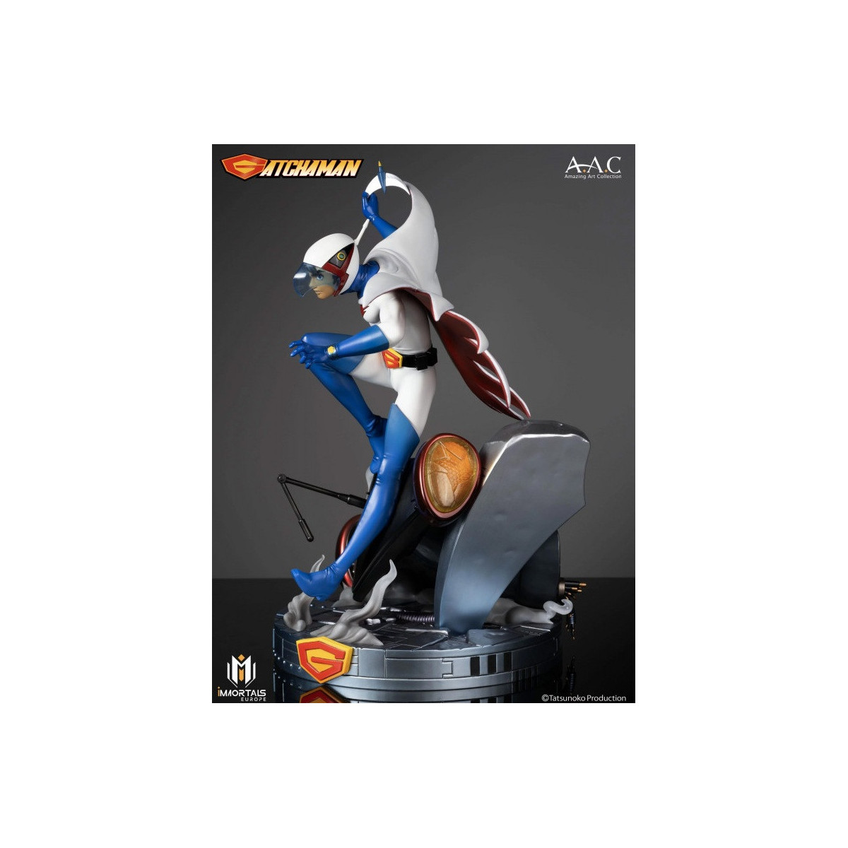 Immortals Collectibles Gatachman - Ken The Eagle The Leader Of The Science Ninja Team - Amazing Art Collection 1/7