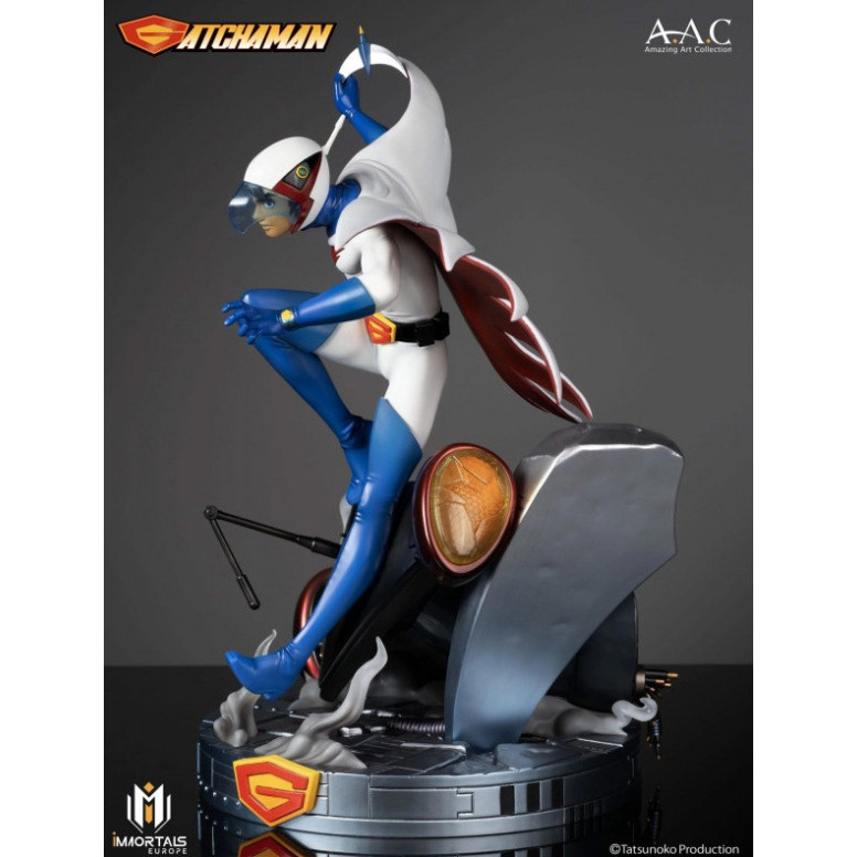 Immortals Collectibles Gatachman - Ken The Eagle The Leader Of The Science Ninja Team - Amazing Art Collection 1/7
