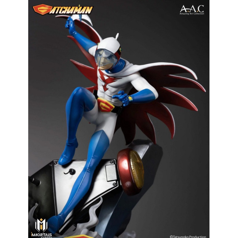 Immortals Collectibles Gatachman - Ken The Eagle The Leader Of The Science Ninja Team - Amazing Art Collection 1/7