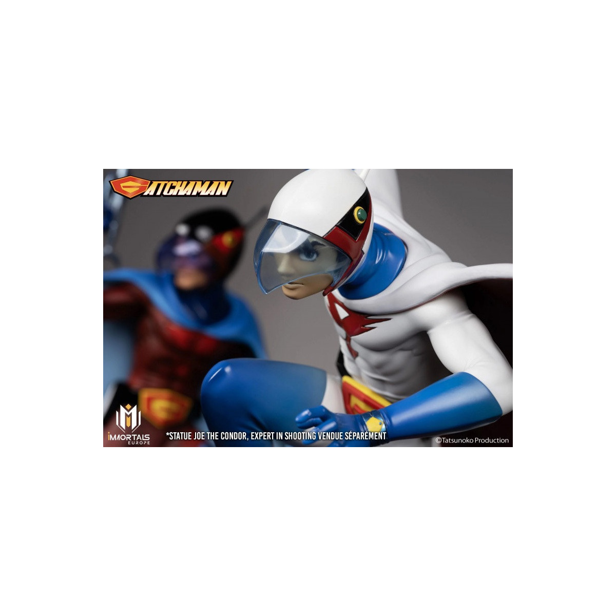 Immortals Collectibles Gatachman - Ken The Eagle The Leader Of The Science Ninja Team - Amazing Art Collection 1/7