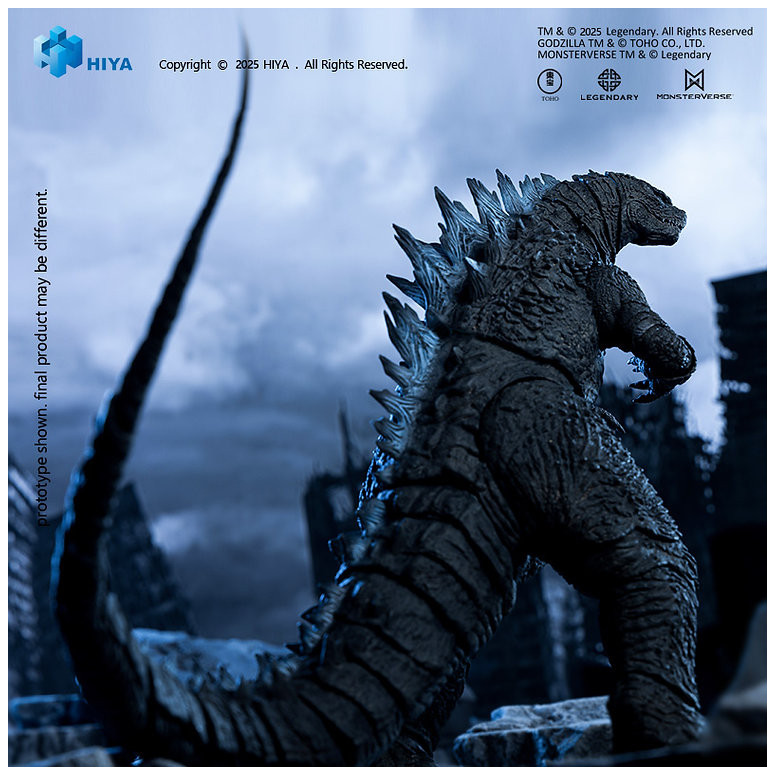 HIYA TOYS - Exquisite Basic Series 1/12 - Godzilla 2014 Translucent Ver.