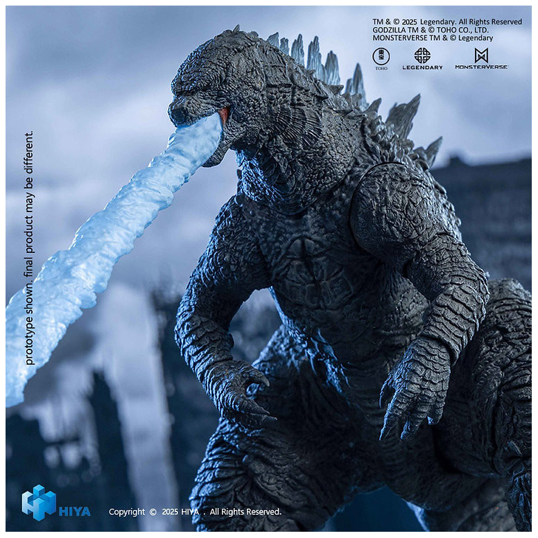 HIYA TOYS - Exquisite Basic Series 1/12 - Godzilla 2014 Translucent Ver.